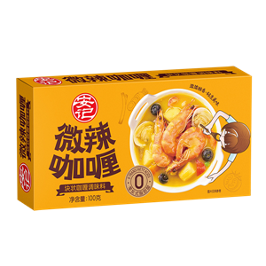 100g安记微辣咖喱